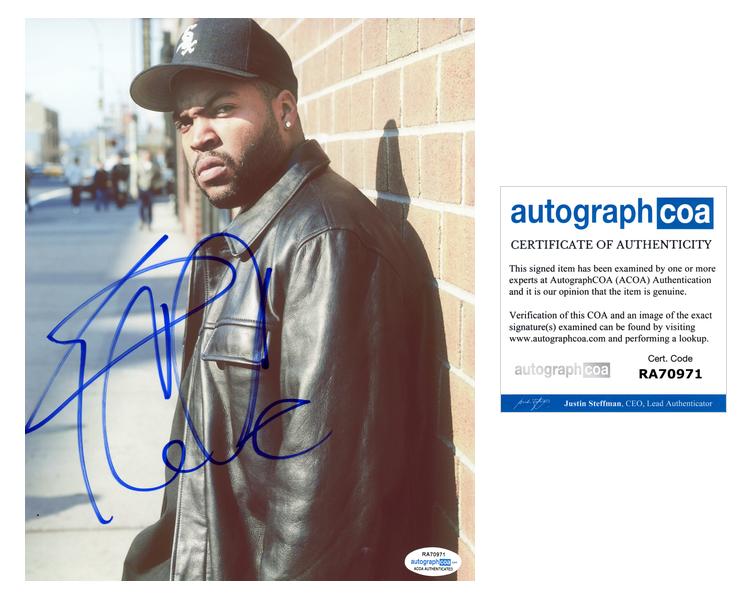 Ice-Cube-034-NWA-034-AUTOGRAPH-Signed-8x10-Photo-ACOA