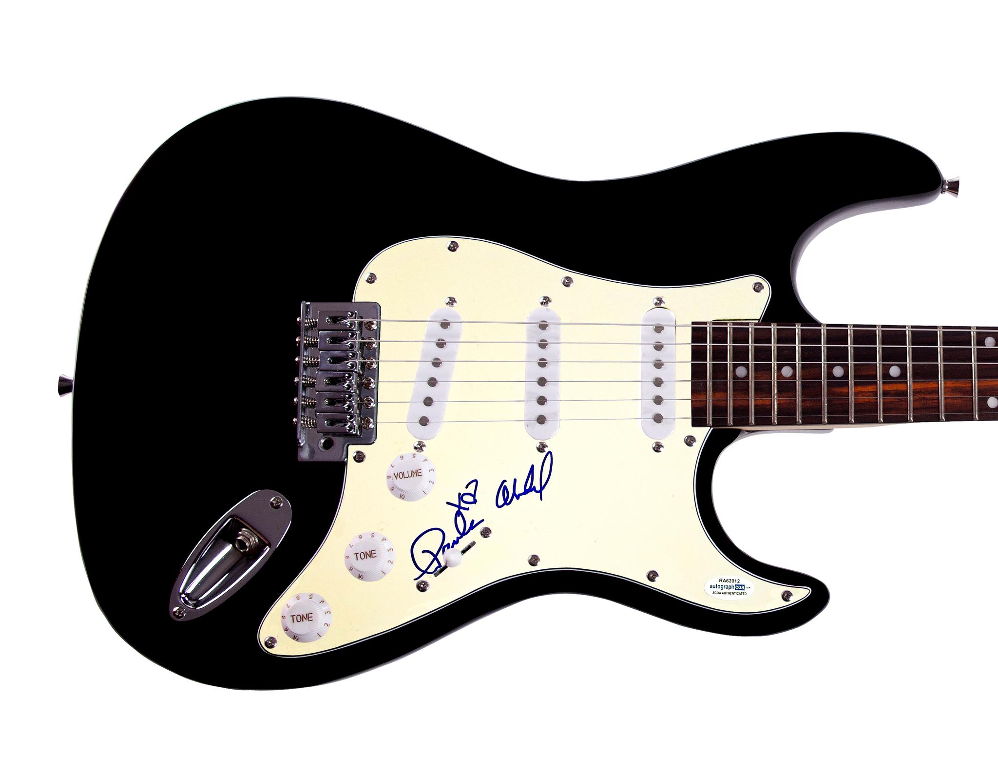 Paula Abdul Autographed Signed Guitar ACOA | eBay
