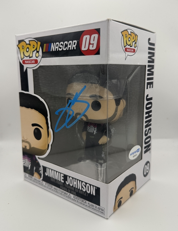 Item # 203093 - Jimmie Johnson AUTOGRAPH Signed NASCAR Racing Ally 09 Funko Pop Figure