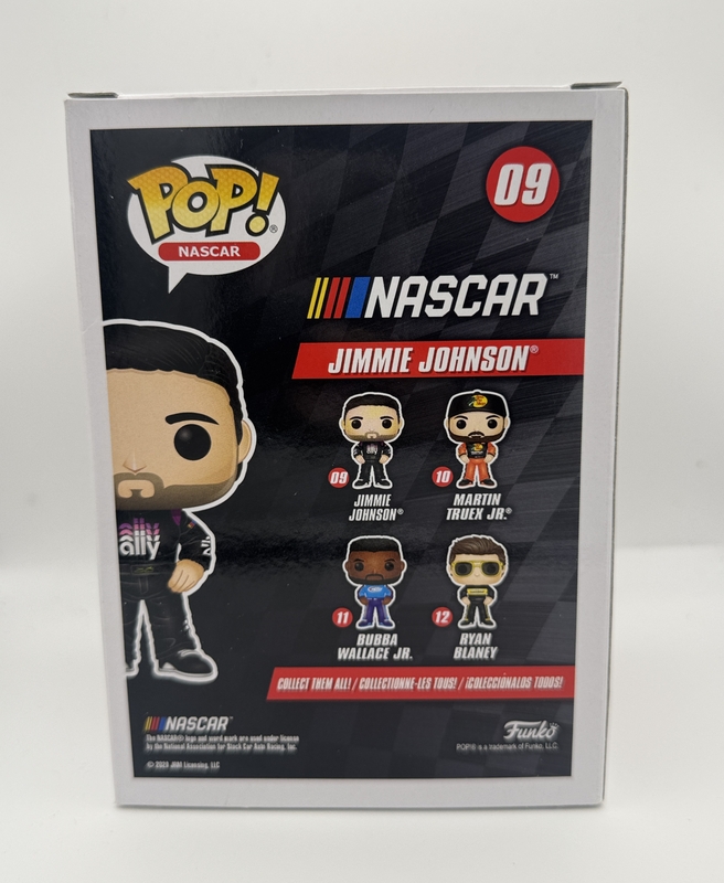 Item # 203093 - Jimmie Johnson AUTOGRAPH Signed NASCAR Racing Ally 09 Funko Pop Figure