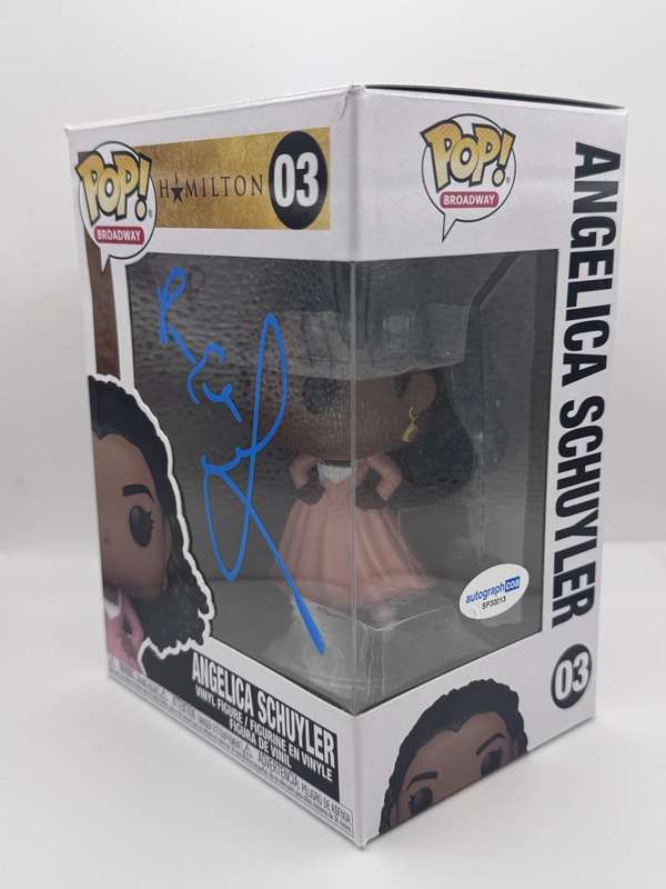 Item # 209249 - Renee Elise Goldsberry "Hamilton" SIGNED 'Angelica Schuyler' 03 Funko Pop