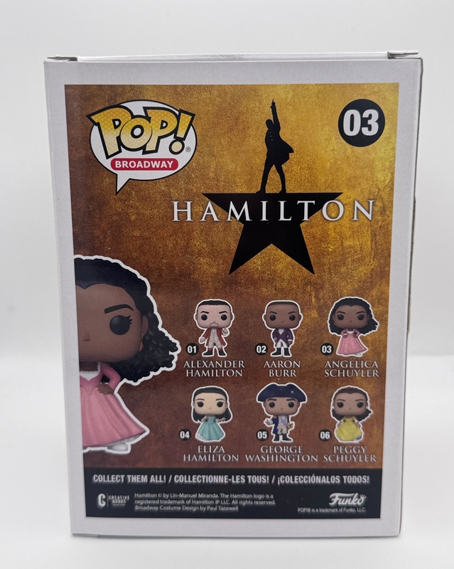 Item # 209249 - Renee Elise Goldsberry "Hamilton" SIGNED 'Angelica Schuyler' 03 Funko Pop