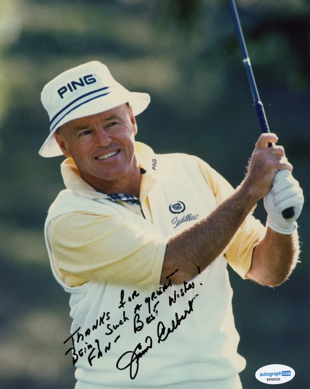 Item # 209514 - Jim Colbert AUTOGRAPH Signed PGA Golf Autographed 8x10 Photo
