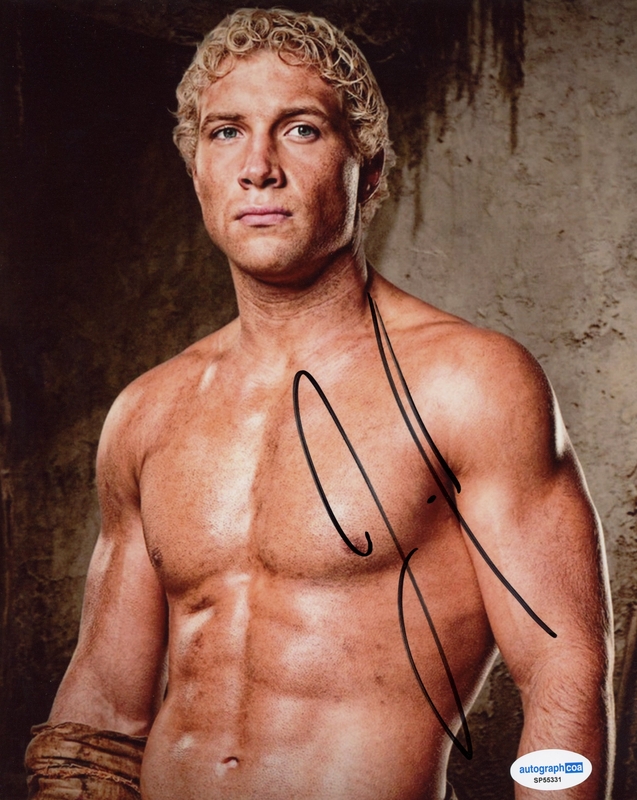 Item # 209506 - Jai Courtney "Spartacus: Blood and Sand" AUTOGRAPH Signed Varro 8x10 Photo