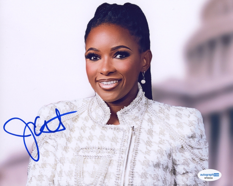 Item # 209502 - Jasmine Crockett AUTOGRAPH Signed Texas Representative 8x10 Photo D