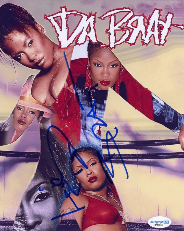Item # 209504 - Da Brat "Funkdafied" Rapper AUTOGRAPH Signed Autographed 8x10 Photo B