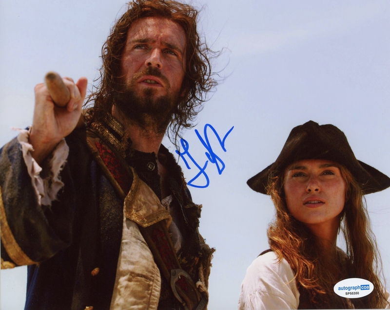 Item # 209489 - Jack Davenport "Pirates of the Caribbean" AUTOGRAPH Signed 8x10 Photo D