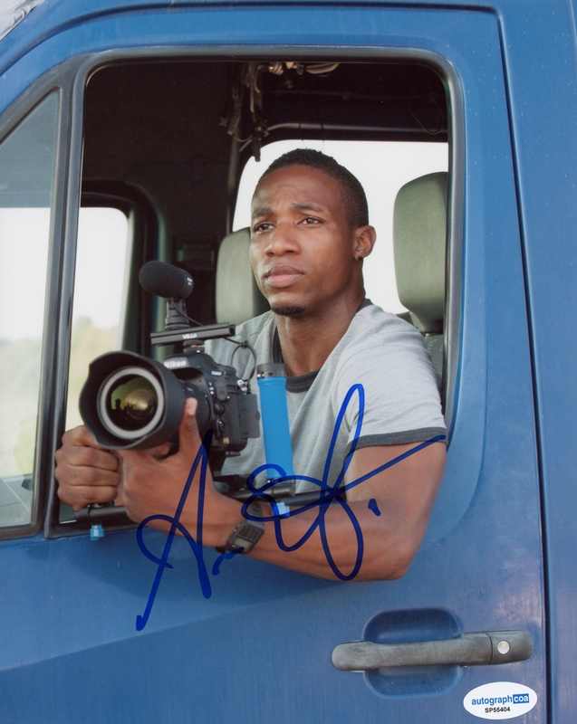 Item # 209433 - Arlen Escarpeta "Into the Storm" AUTOGRAPH Signed 'Daryl' 8x10 Photo