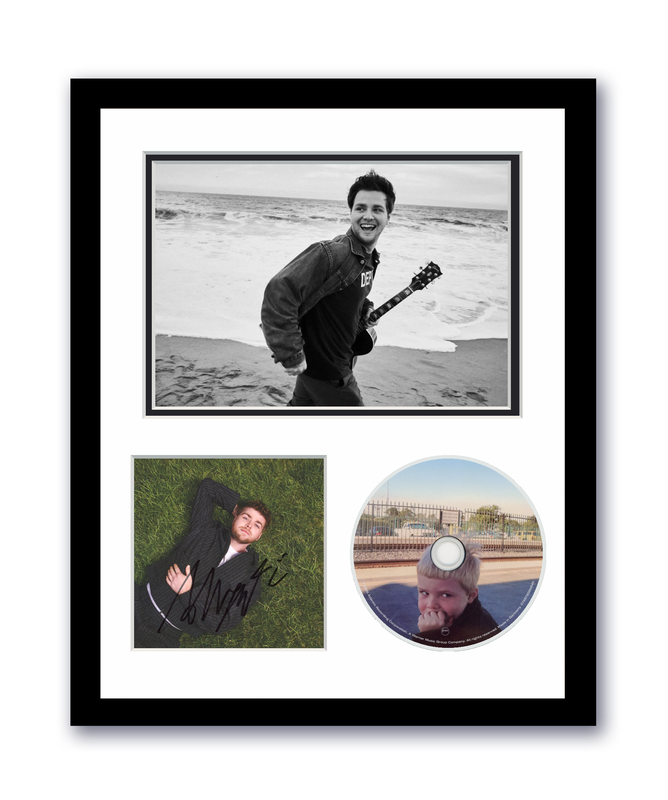 Item # 205462 - Alex Warren Autographed Signed 11x14 Framed CD Photo You'll Be Alright, Kid ACOA