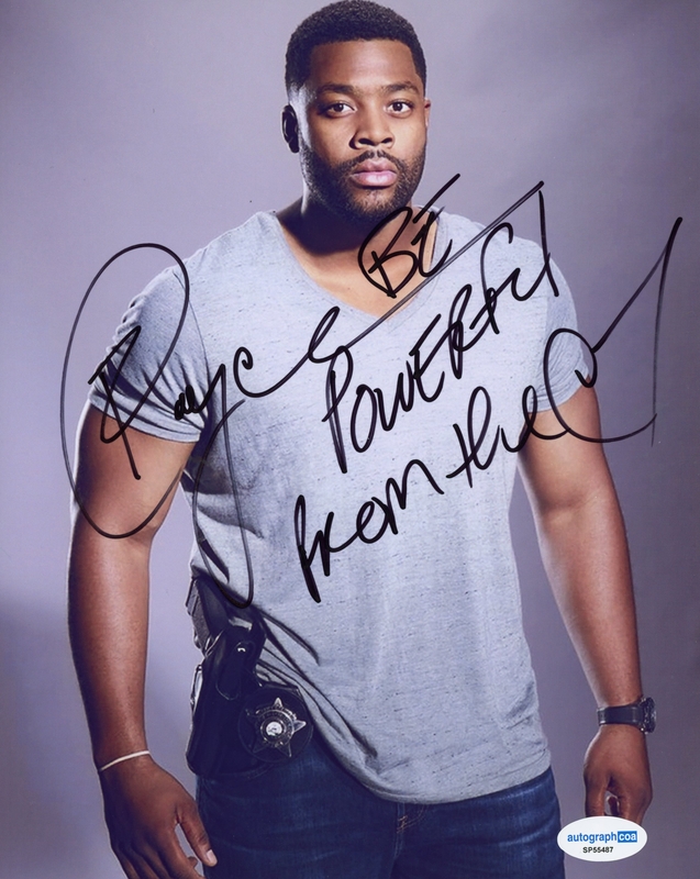 Item # 209350 - LaRoyce Hawkins "Chicago P.D." AUTOGRAPH Signed 'Kevin' 8x10 Photo E