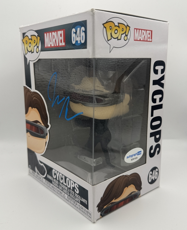 Item # 203106 - James Marsden "X-Men" AUTOGRAPH Signed Marvel 'Cyclops' 646 Funko Pop C