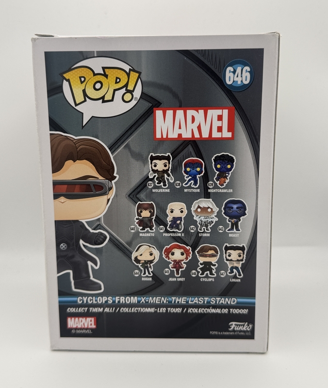 Item # 203106 - James Marsden "X-Men" AUTOGRAPH Signed Marvel 'Cyclops' 646 Funko Pop C
