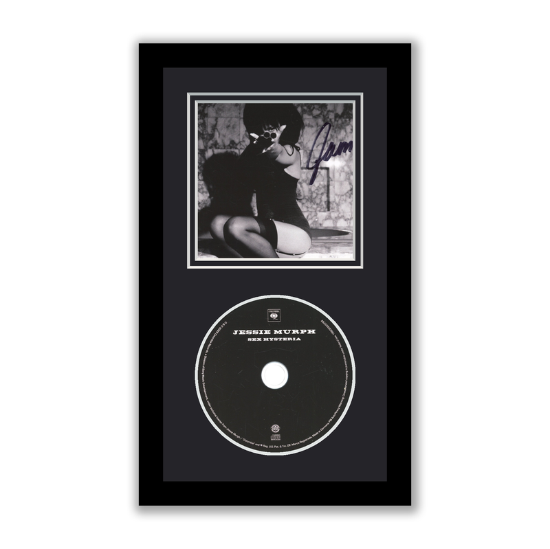 Item # 200185 - Jessie Murph Autographed Signed Framed CD Sex Hysteria ACOA