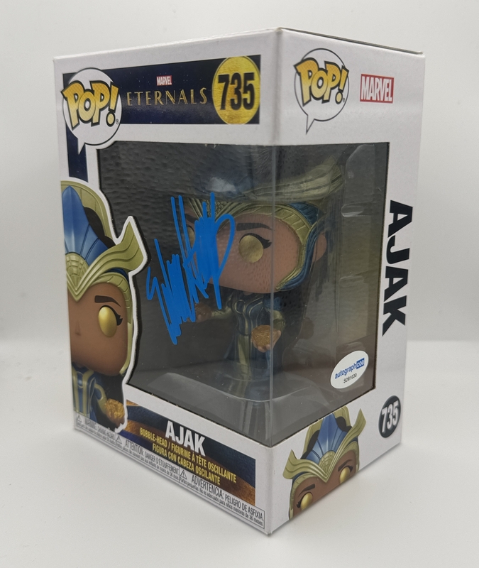 Item # 203115 - Salma Hayek "Eternals" AUTOGRAPH Signed Marvel 'Ajak' 735 Funko Pop Figure
