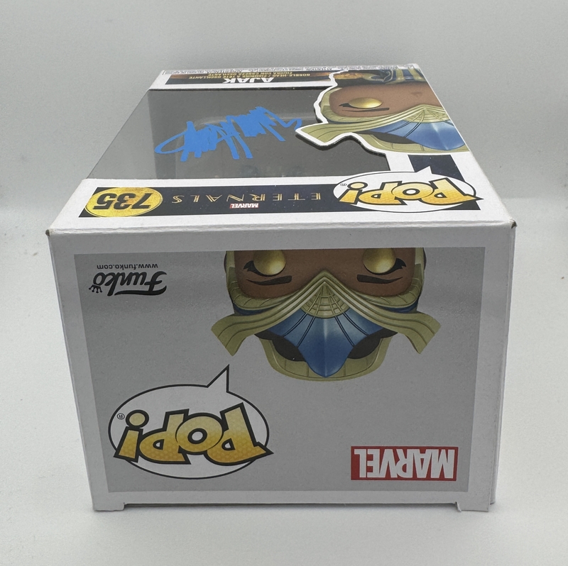 Item # 203115 - Salma Hayek "Eternals" AUTOGRAPH Signed Marvel 'Ajak' 735 Funko Pop Figure