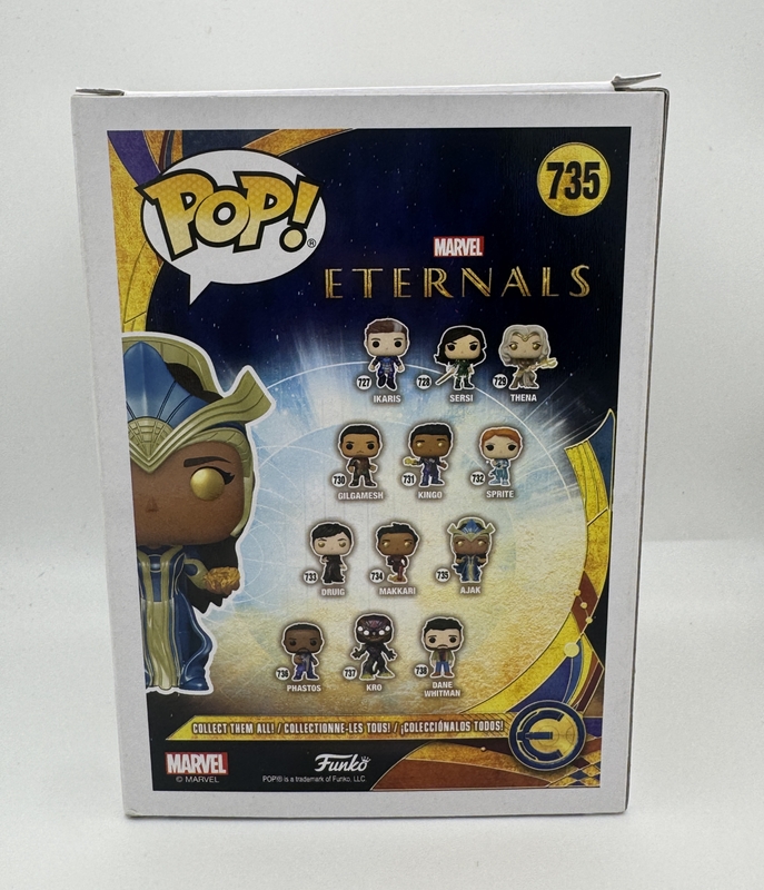 Item # 203115 - Salma Hayek "Eternals" AUTOGRAPH Signed Marvel 'Ajak' 735 Funko Pop Figure