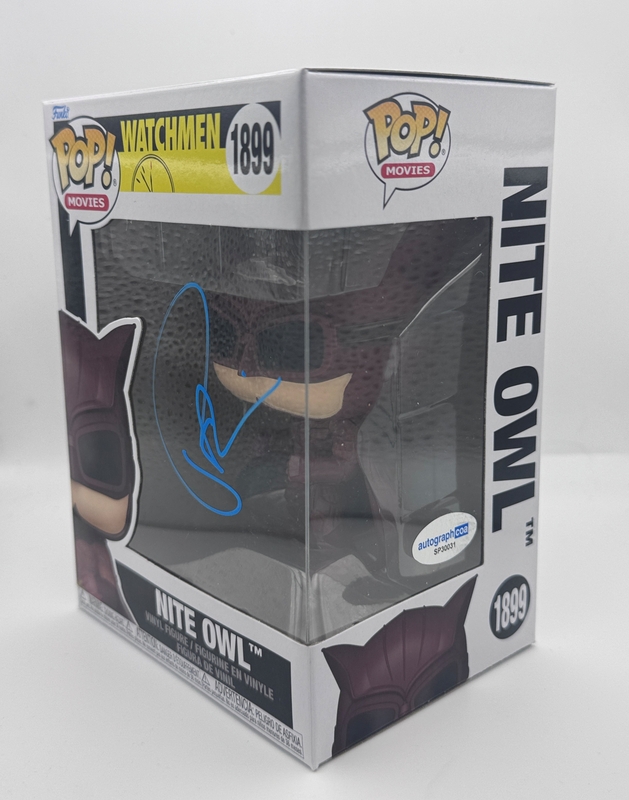Item # 209267 - Patrick Wilson "Watchmen" AUTOGRAPH Signed Nite Owl 1899 Funko Pop Figure B