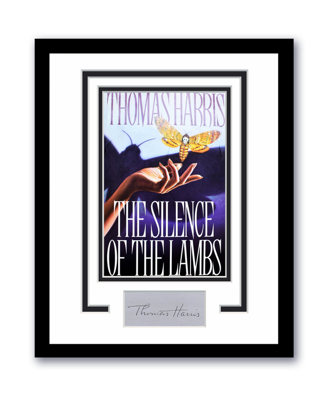 Item # 180944 - Silence Of The Lambs Thomas Harris Autograph Signed 11x14 Framed Photo ACOA