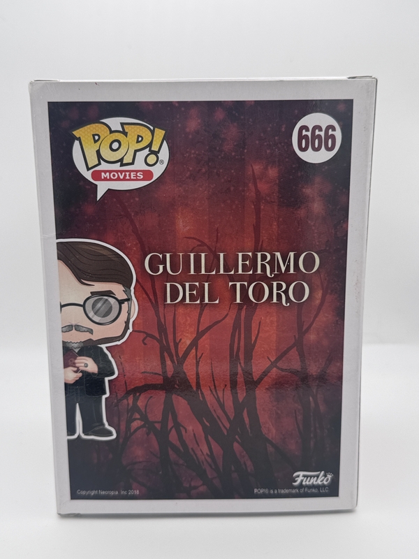 Item # 209275 - Guillermo del Toro AUTOGRAPH Signed Director Movies 666 Funko Pop Figure