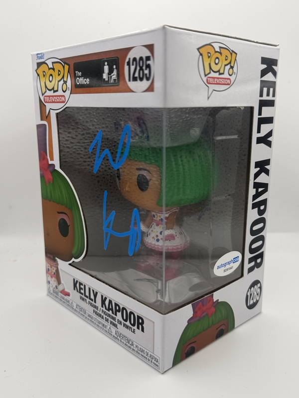 Item # 203126 - Mindy Kaling "The Office" AUTOGRAPH Signed 'Kelly Kapoor' 1285 Funko Pop B