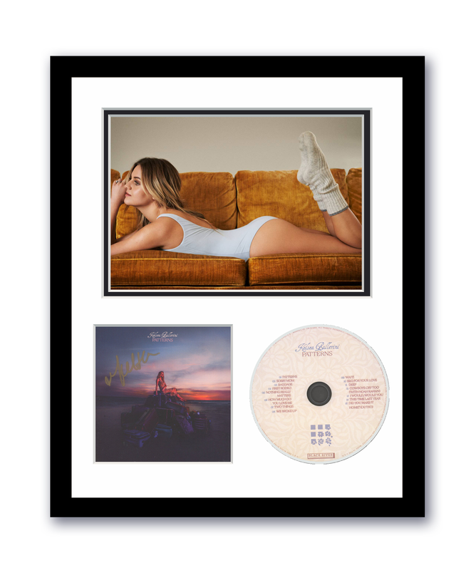 Item # 191640 - Kelsea Ballerini Autographed Signed 11x14 Custom Framed CD Photo Patterns ACOA