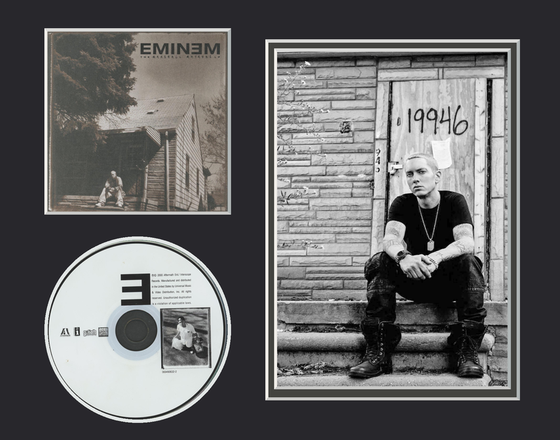 Item # 174323 - Eminem The Marshall Mathers Custom CD Frame Display Decor Photo
