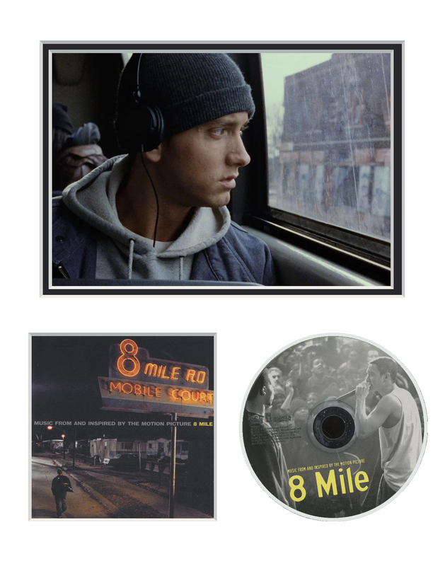 Item # 174324 - Eminem 8 Mile Custom CD Frame Display Decor Photo
