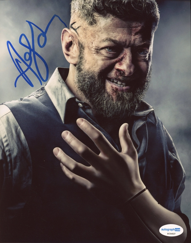 Item # 185822 - Andy Serkis "Black Panther" AUTOGRAPH Signed 'Ulysses Klaue' 8x10 Photo