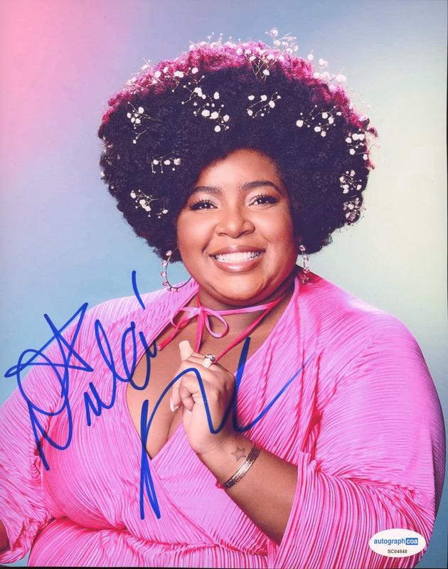 Item # 185800 - Dulce Sloan "The Daily Show" AUTOGRAPH Signed Autographed 8x10 Photo
