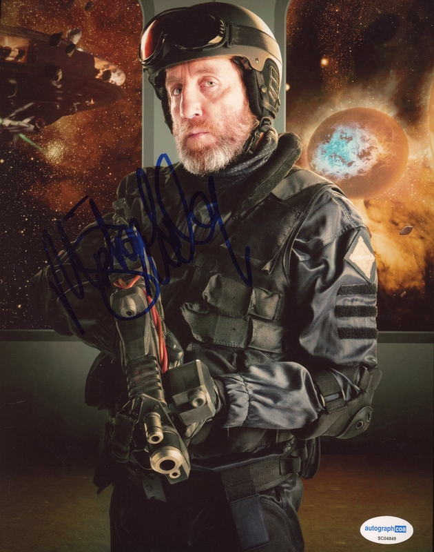 Item # 185799 - Michael Smiley "Doctor Who" AUTOGRAPH Signed 'Col. Morgan Blue' 8x10 Photo
