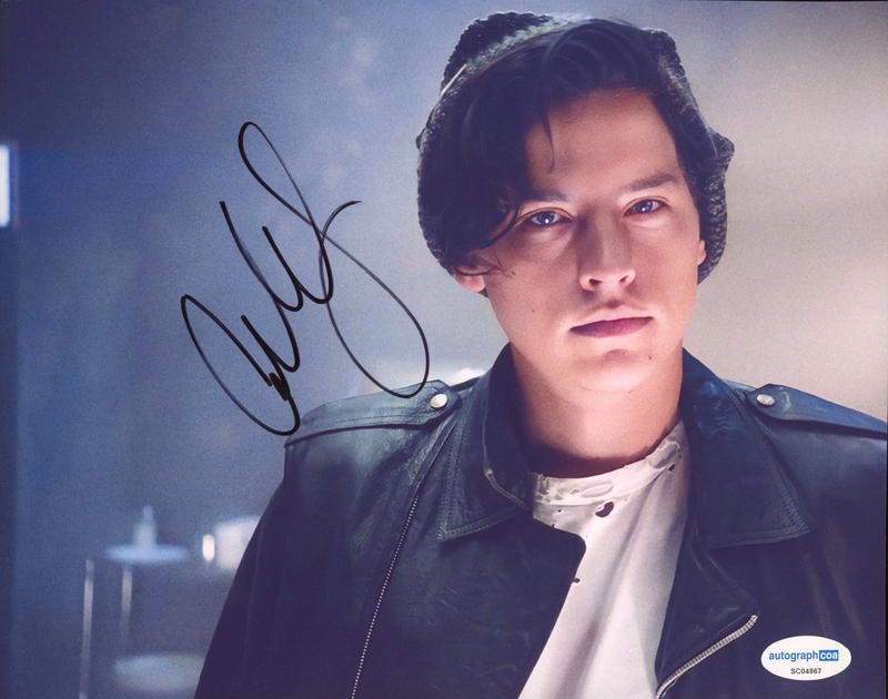 Item # 185781 - Cole Sprouse "Riverdale" AUTOGRAPH Signed 'Jughead Jones' 8x10 Photo