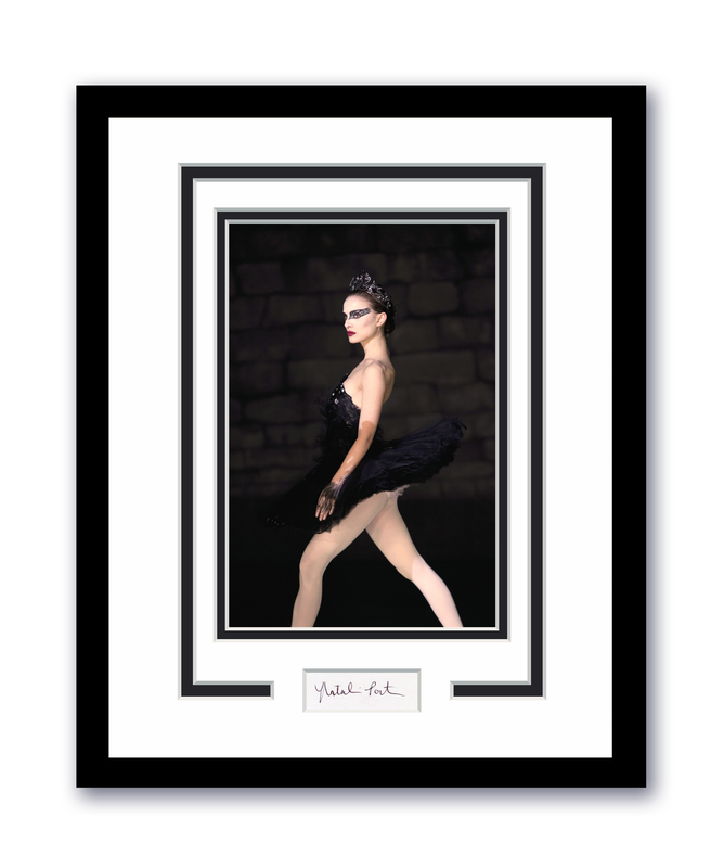 Item # 181171 - Black Swan Natalie Portman Autograph Signed 11x14 Framed Photo Ballet ACOA