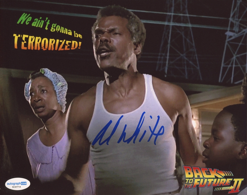 Item # 185434 - Al White "Back to the Future Part II" AUTOGRAPH Signed 8x10 Photo B