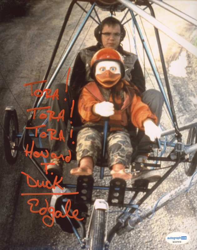 Item # 186253 - Ed Gale "Howard the Duck" AUTOGRAPH Signed 'Howard T. Duck' 8x10 Photo D