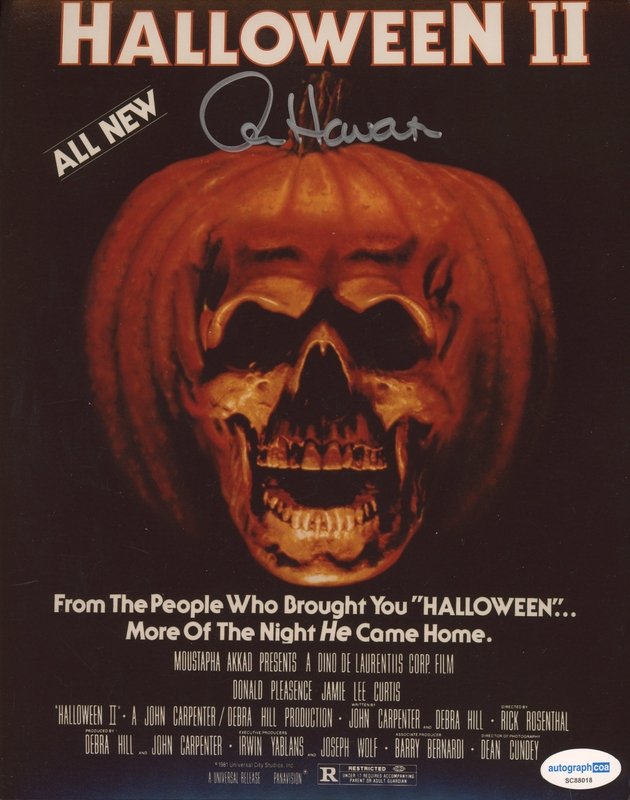 Item # 186154 - Alan Howarth "Halloween II" Composer AUTOGRAPH Signed 8x10 Photo