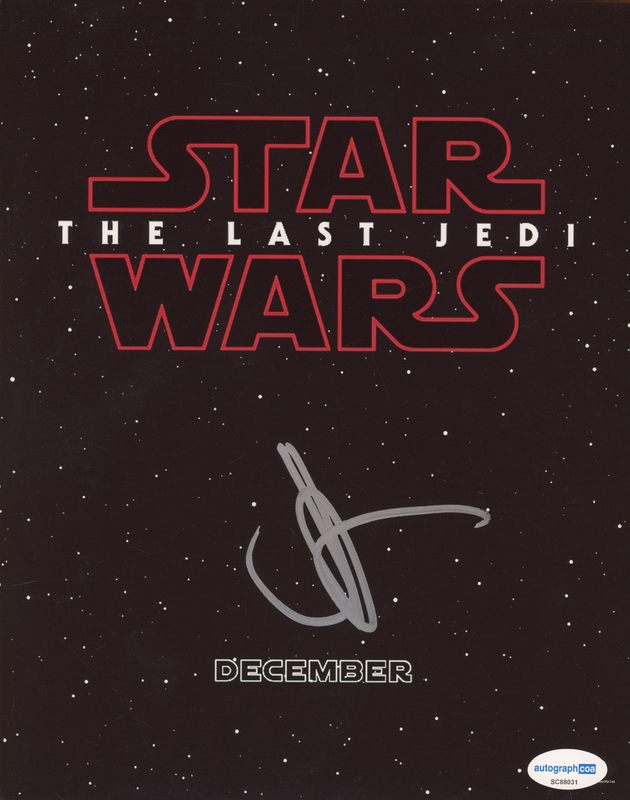 Item # 186141 - J.J. Abrams "Star Wars: The Last Jedi" Producer AUTOGRAPH Signed 8x10 Photo