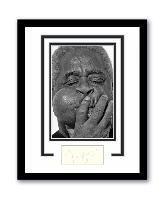 Item # 186553 - Dizzy Gillespie Autographed Signed 11x14 Framed Photo Jazz Legend ACOA
