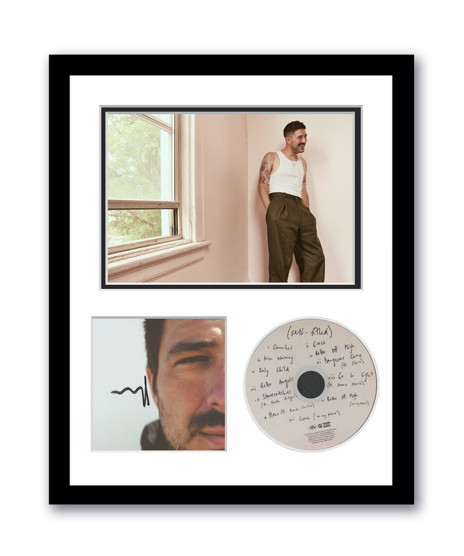 Item # 173840 - Marcus Mumford Autograph Signed 11x14 Custom Framed CD Photo (Self-Titled) ACOA