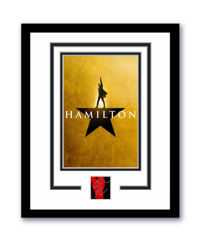 Item # 204873 - Hamilton Lin-Manuel Miranda Autographed Signed 11x14 Framed Photo ACOA