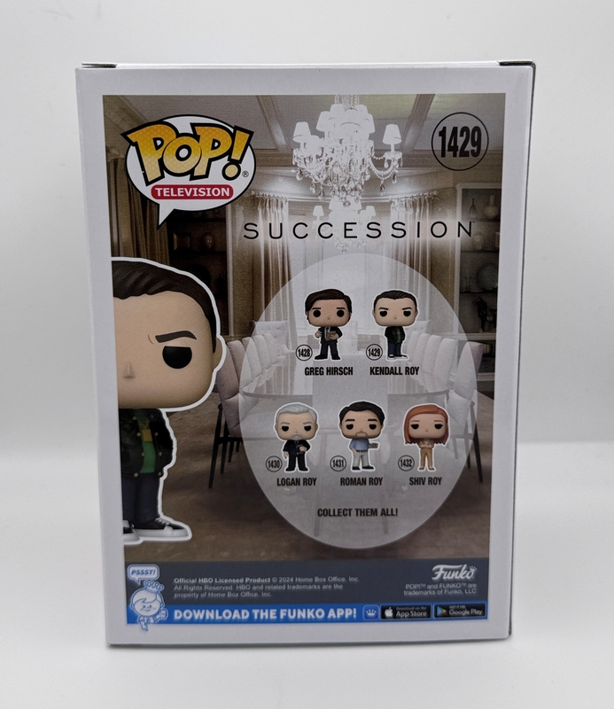 Item # 209159 - Jeremy Strong "Succession" AUTOGRAPH Signed 'Kendall Roy' 1429 Funko Pop