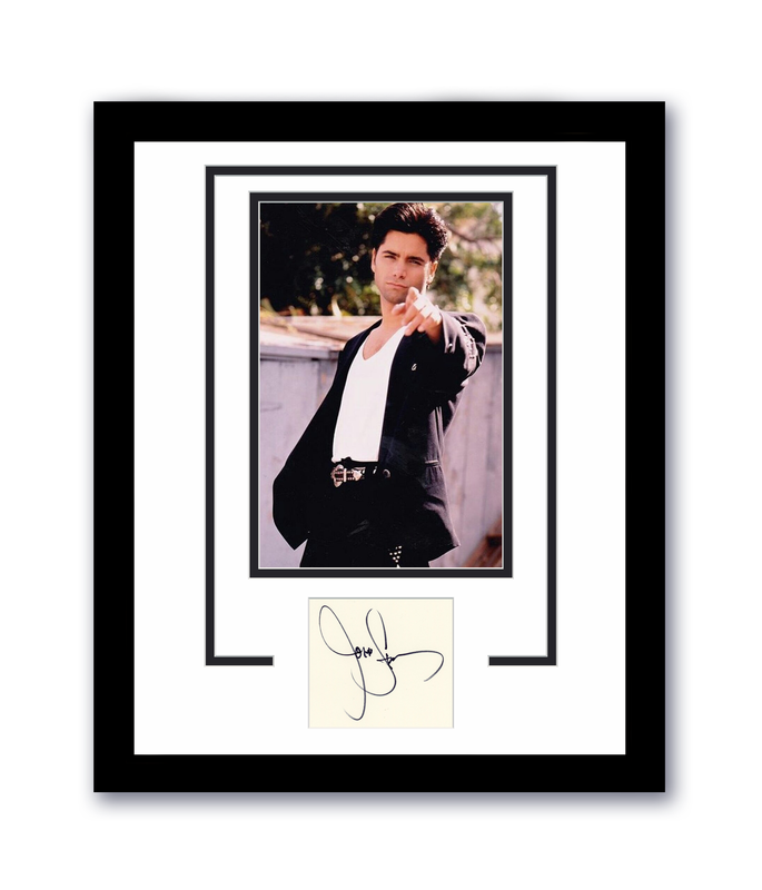 Item # 187972 - John Stamos Autographed Signed 16x20 Framed Photo Full House Uncle Jesse ACOA