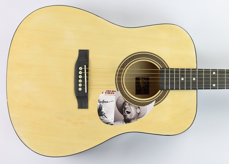 Item # 174871 - Ben Harper Autographed Signed Guitar No Mercy In This Land ACOA