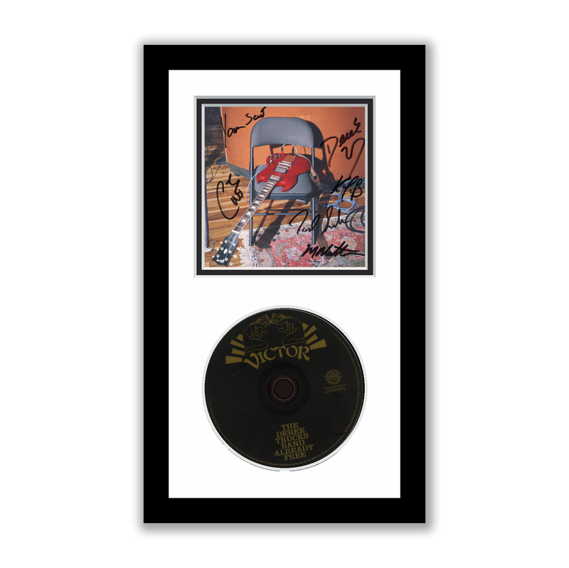 Item # 175743 - Derek Trucks Band Autographed Signed Framed CD Already Free ACOA