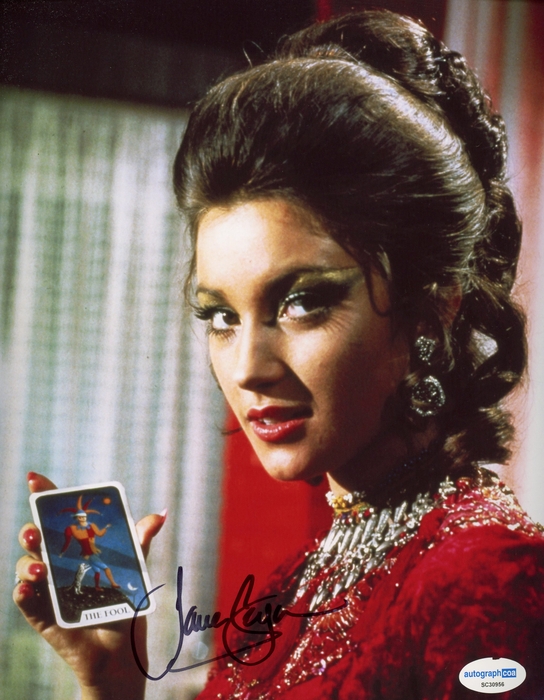 Item # 169776 - Jane Seymour "Live and Let Die" AUTOGRAPH Signed 'Solitaire' 8x10 Photo B