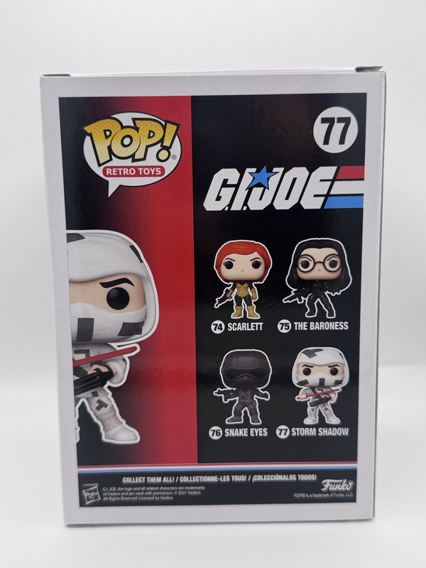 Item # 209190 - Andrew Koji "G.I. Joe/Snake Eyes" SIGNED 'Storm Shadow' 77 Funko Pop Figure