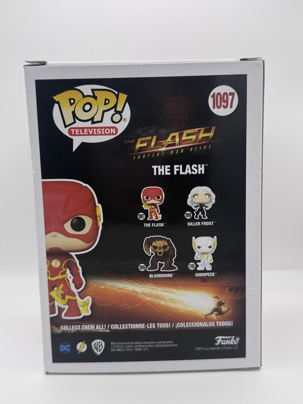 Item # 209196 - Grant Gustin "The Flash" AUTOGRAPH Signed 1097 Funko Pop Vinyl Figure