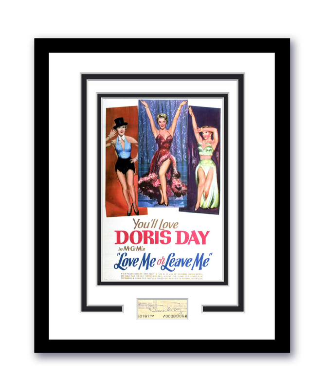 Item # 180368 - Love Me Or Leave Me Doris Day Autographed Signed 11x14 Framed Photo ACOA