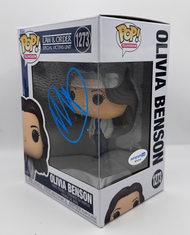 Item # 209213 - Mariska Hargitay "Law & Order: SVU" SIGNED 'Olivia Benson' 1273 Funko Pop B