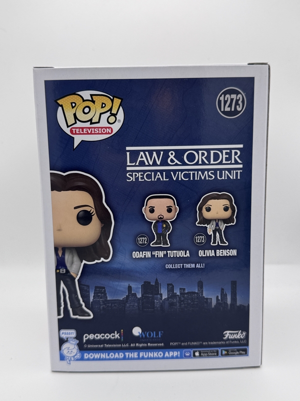 Item # 209213 - Mariska Hargitay "Law & Order: SVU" SIGNED 'Olivia Benson' 1273 Funko Pop B