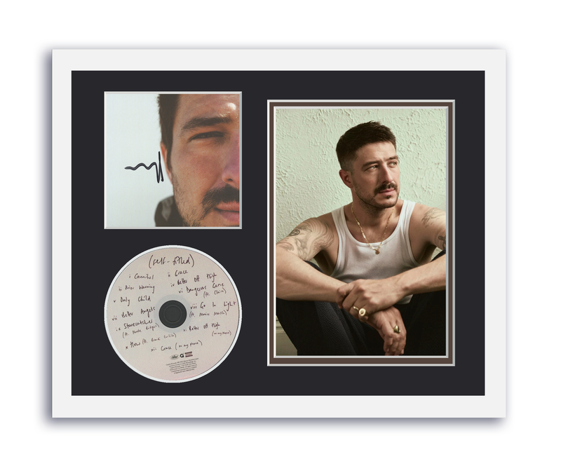 Item # 173842 - Marcus Mumford Autograph Signed 11x14 Custom Framed CD Photo (Self-Titled) ACOA